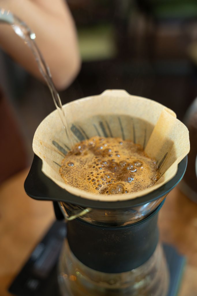 Derecho Sagrado Pour-over Coffee technique